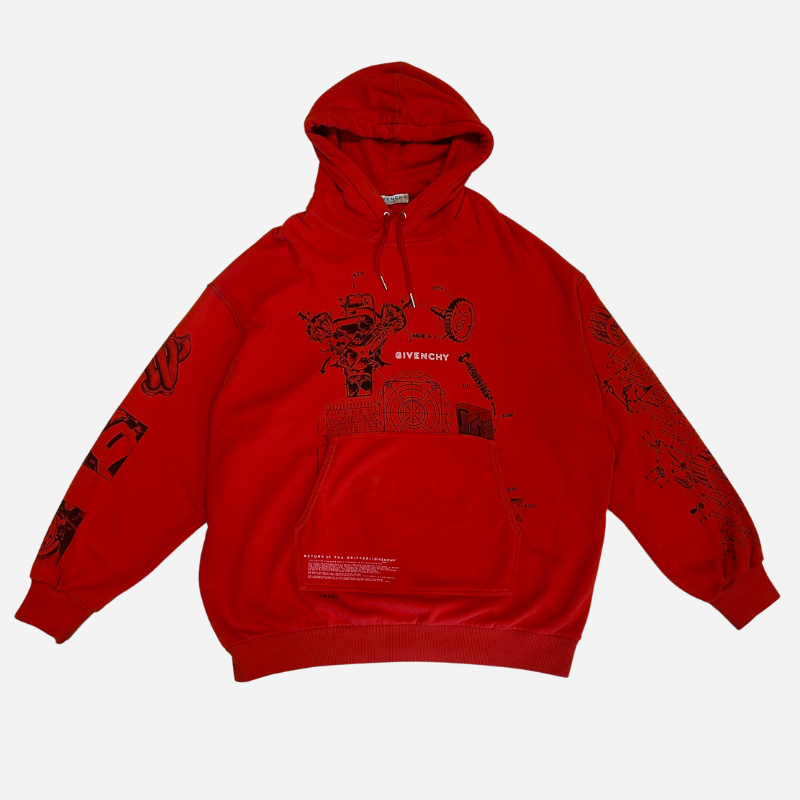 GIVENCHY BMJ09L305B-001 HOODIE