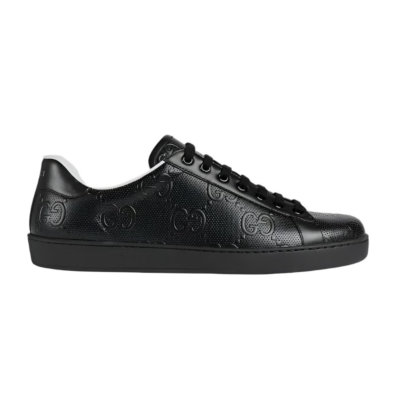 GUCCI MEN’S ACE GG EMBOSSED SNEAKER
