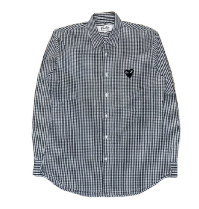 COMME DES GARÇONS PLAY GINGHAM SHIRT