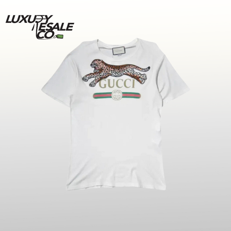 GUCCI BAIGUE LEOPARD T-SHIRT