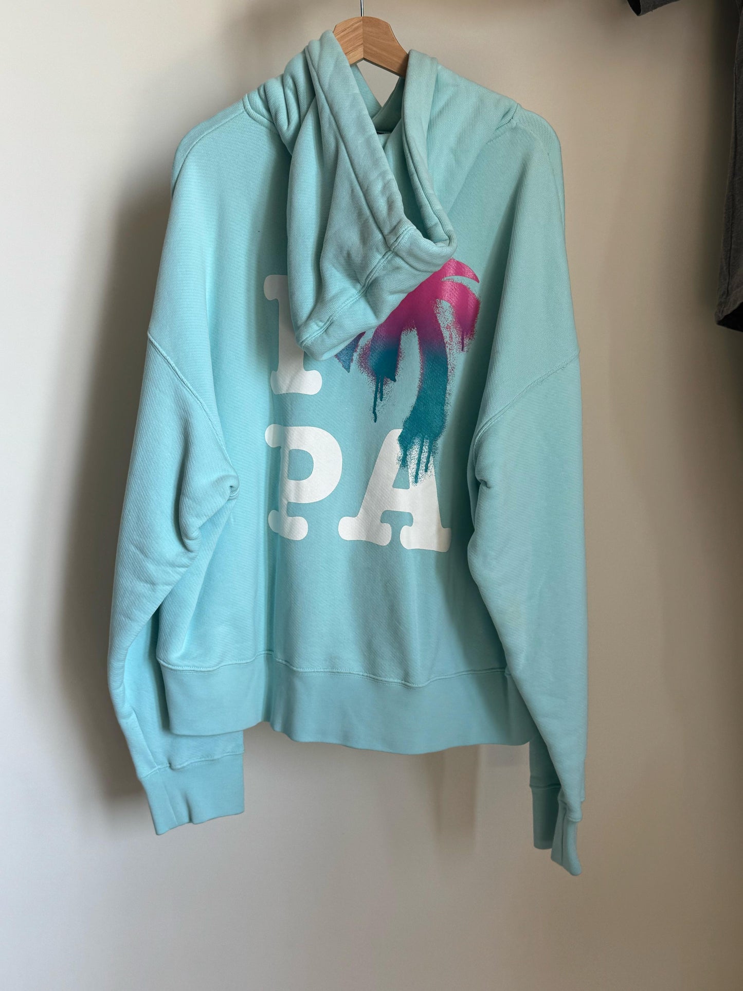 PALM ANGELS I LOVE PA PRINT HOODIE