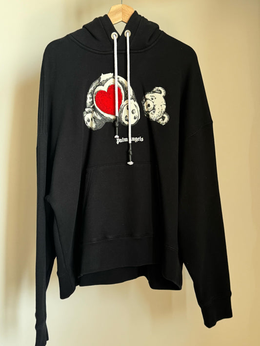 PALM ANGELS BEAR IN LOVE HOODIE