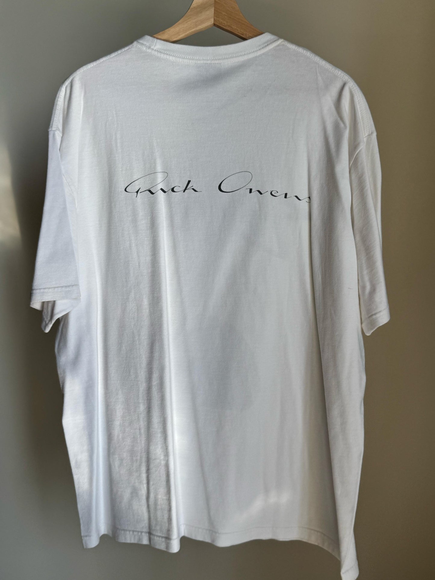 STUSSY X RICK OWENS WORLD TOUR COLLECTION T-SHIRT