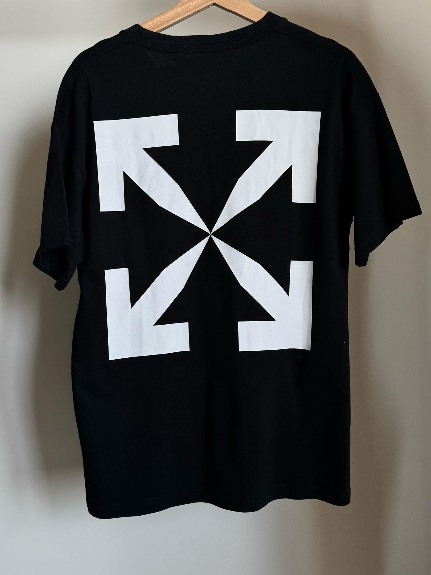 OFF-WHITE SLIM FIT MONA LISA PRINT T-SHIRT