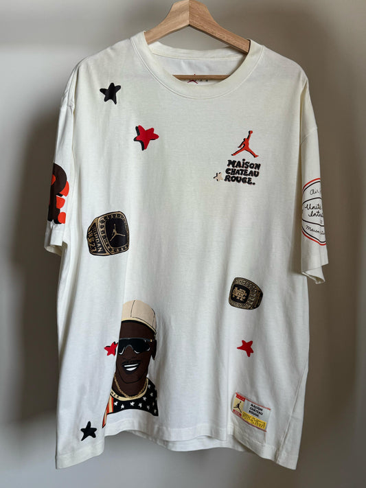 MEN'S JORDAN X MAISON CHATEAU ROUGE T-SHIRT