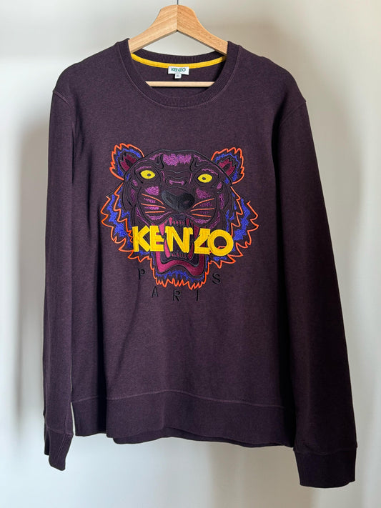 KENZO EMBROIDERED TIGER SWEATSHIRT