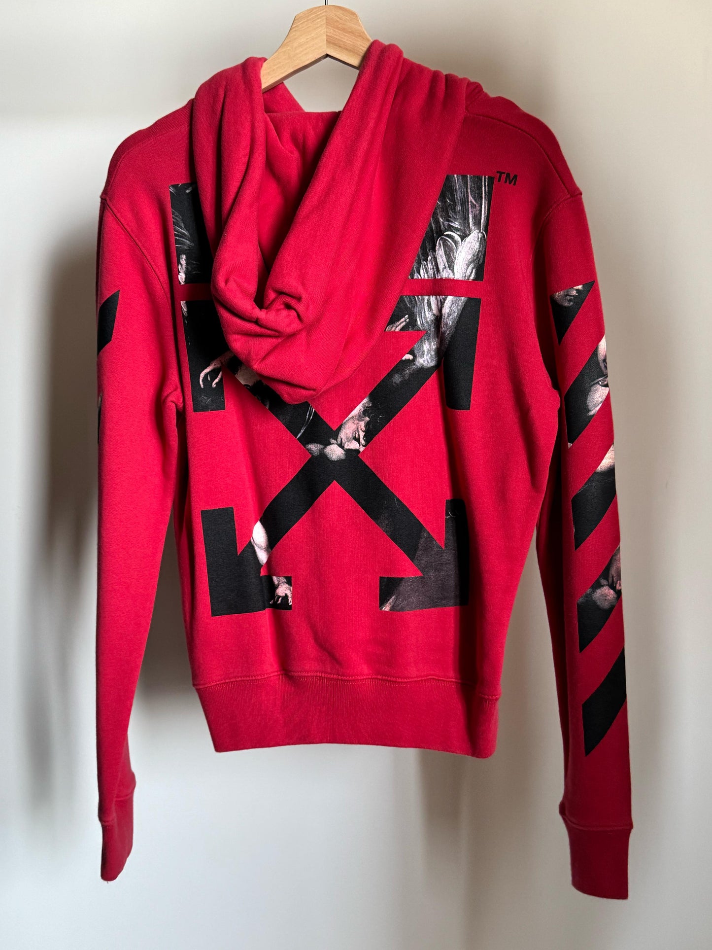 OFF-WHITE CARAVAGGIO ARROW HOODIE