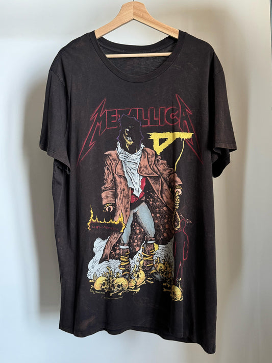 METALLICA T-SHIRT THE UNFORGIVEN EXECUTIONER BAND LOGO