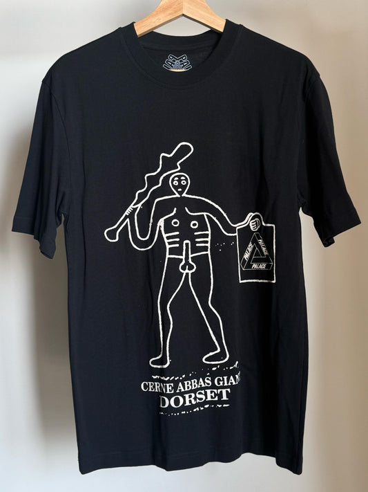 PALACE EWDORSET T-SHIRT BLACK/WHITE