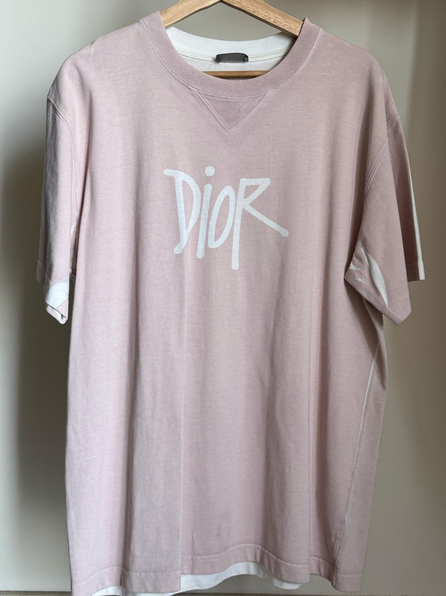 DIOR AND SHAWN STUSSY TSHIRT