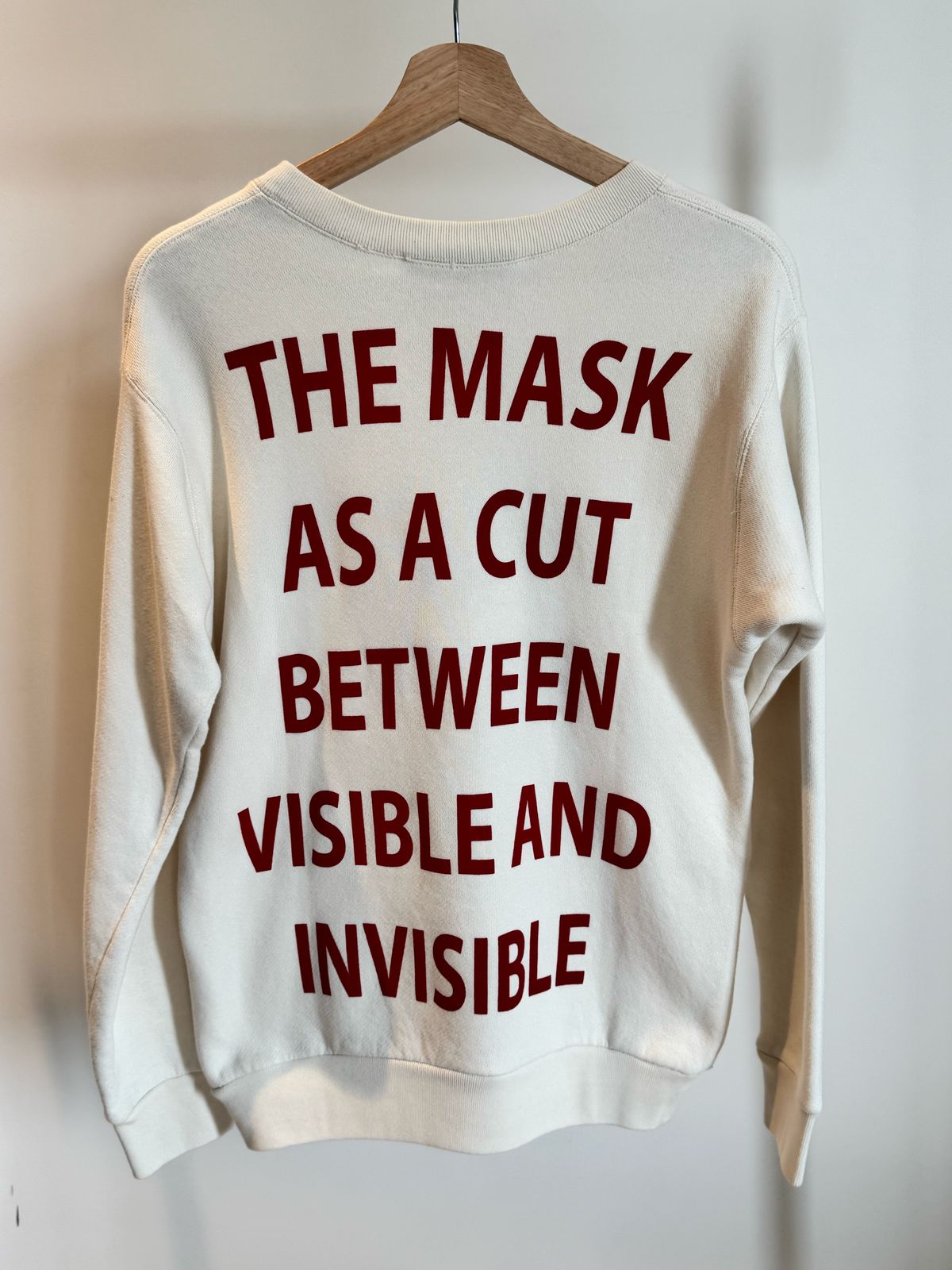 GUCCI MANIFESTO OVERSIZED SWEATSHIRT