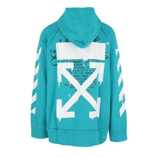 OFF-WHITE DRIPPING ARROWS INCOMPIUTO HOODIE