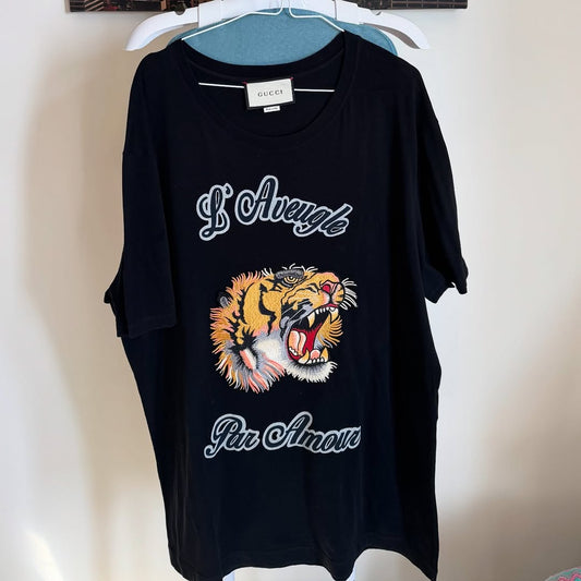 GUCCI L’AVEUGLE TIGER T-SHIRT