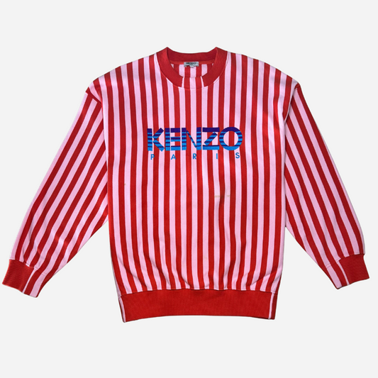 KENZO WOMEN'S RED COTTON SWEATSHIRT