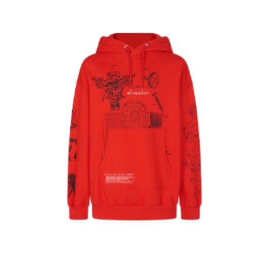 GIVENCHY BMJ09L305B-001 HOODIE
