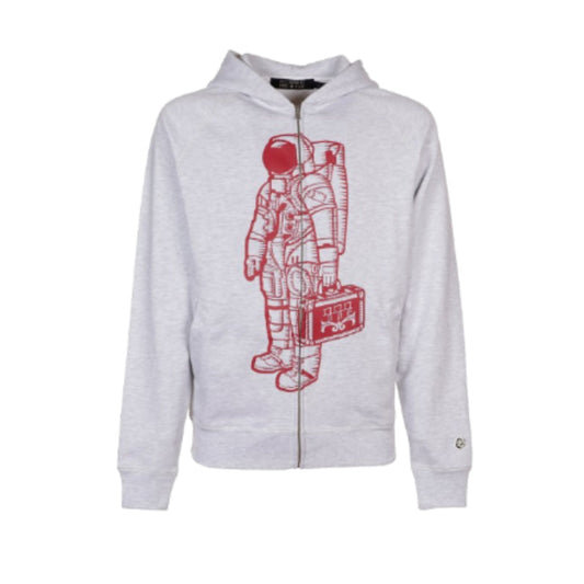 BILLIONAIRE BOYS CLUB ASTRONAUT ZIP THROUGH HOODIE