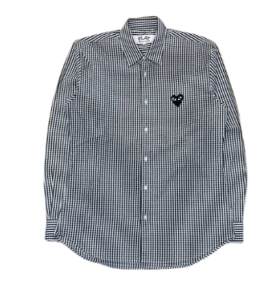 COMME DES GARÇONS PLAY GINGHAM SHIRT