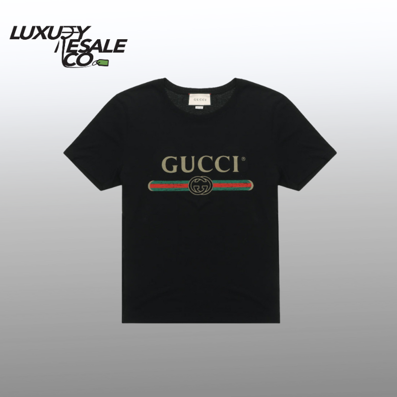 GUCCI OVERSIZED BLACK TEE