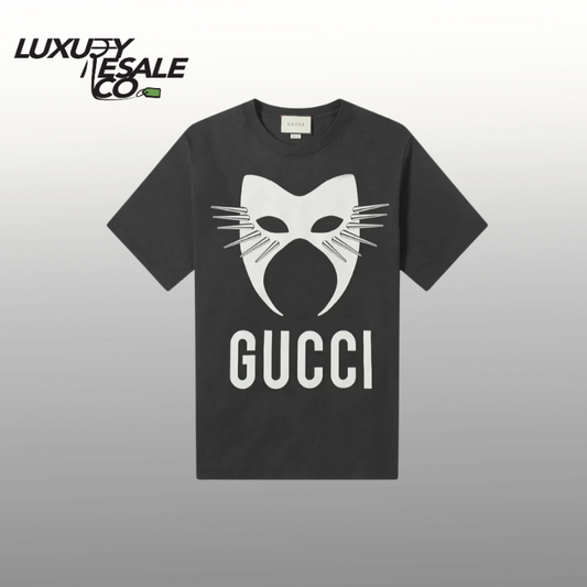 GUCCI BLACK MANIFESTO T-SHIRT