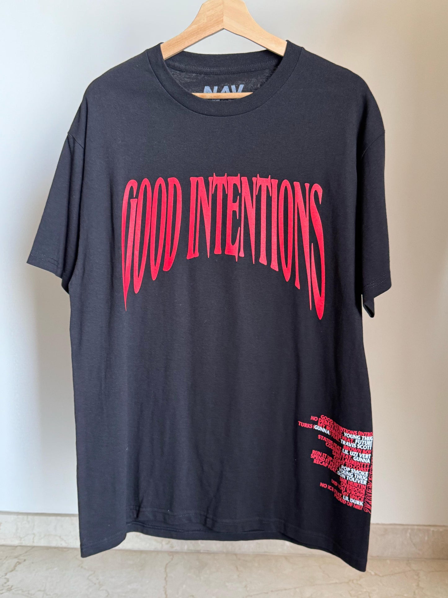 NAV X VLONE GOOD INTENTIONS TEE
