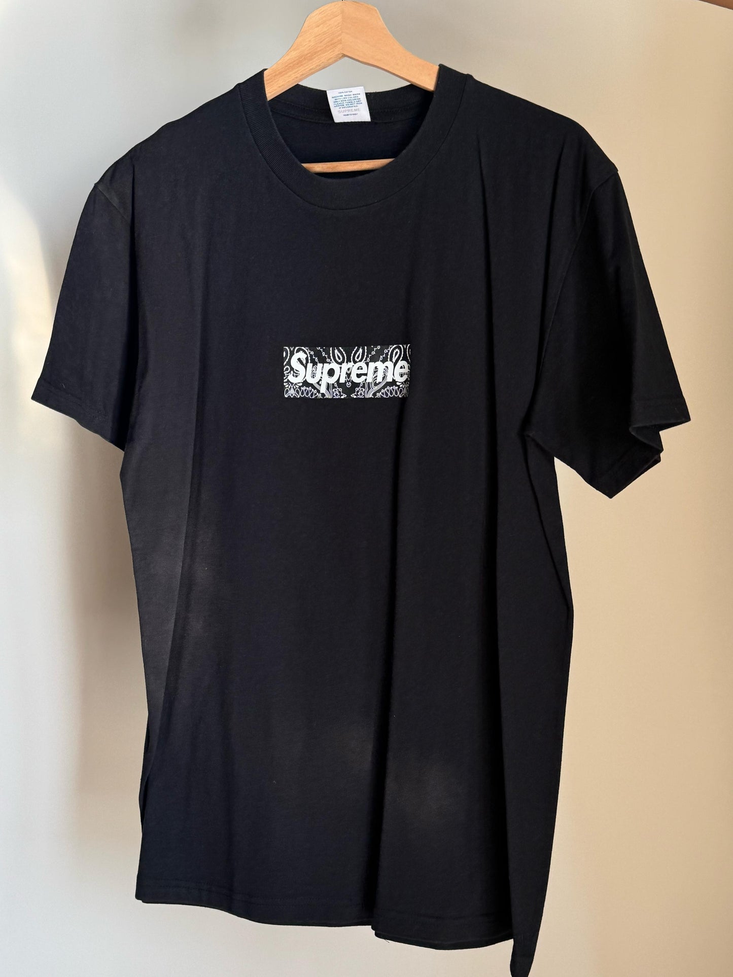 SUPREME BANDANA BOX LOGO TEE