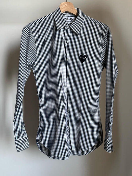 COMME DES GARÇONS PLAY GINGHAM SHIRT