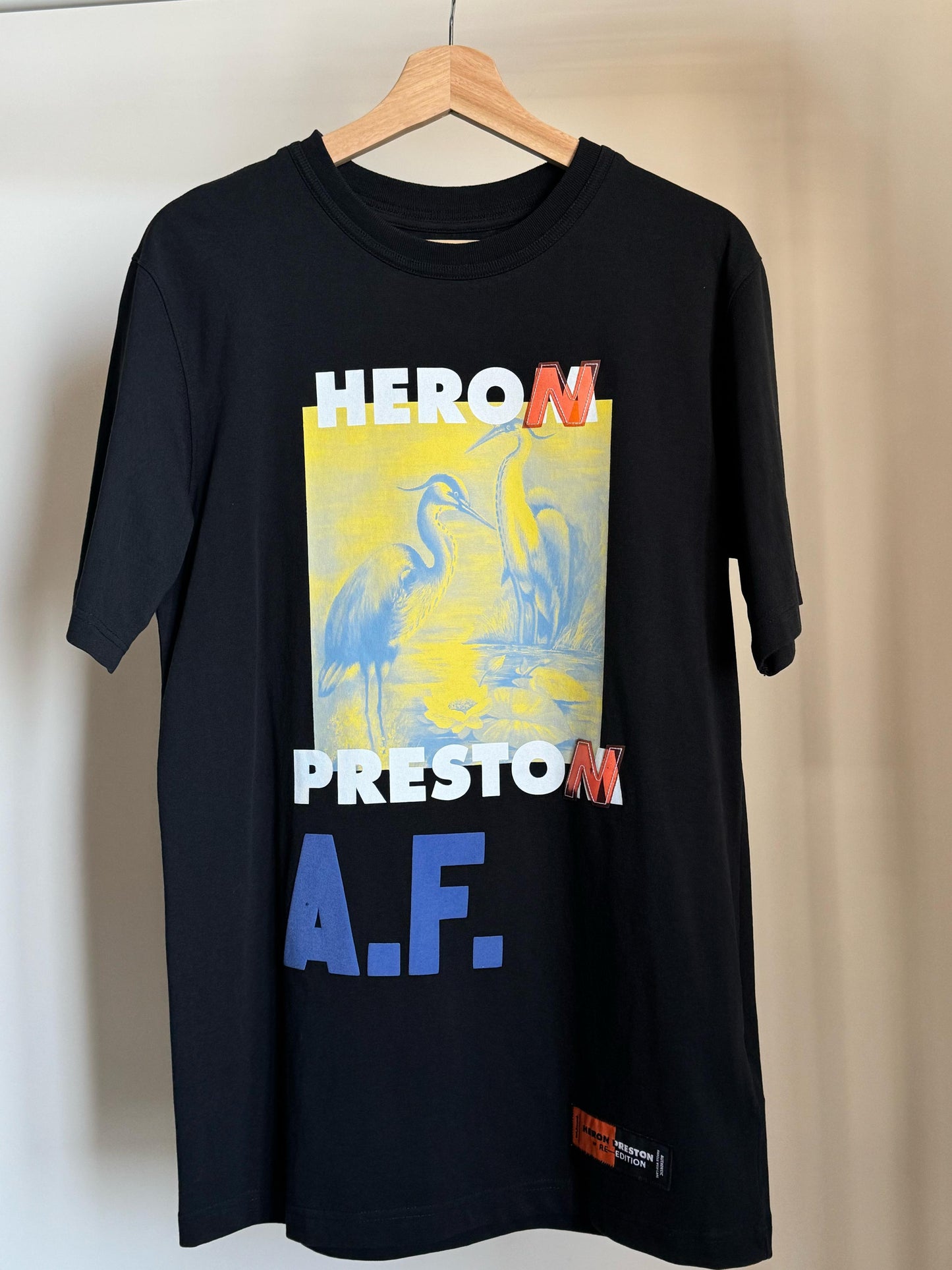 HERON PRESTON A.F. AUTHORISED OVERSIZED T-SHIRT