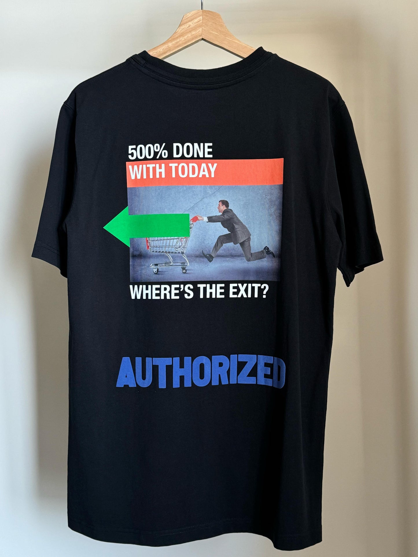 HERON PRESTON A.F. AUTHORISED OVERSIZED T-SHIRT