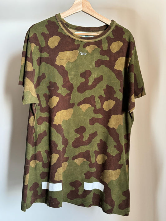 OFF-WHITE CAMO TEMPERATURE T-SHIRT