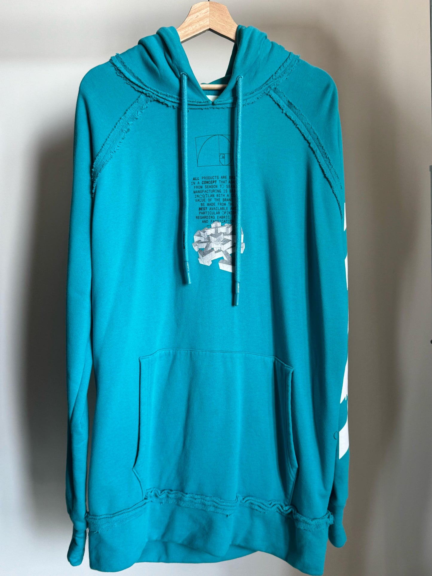 OFF-WHITE DRIPPING ARROWS INCOMPIUTO HOODIE