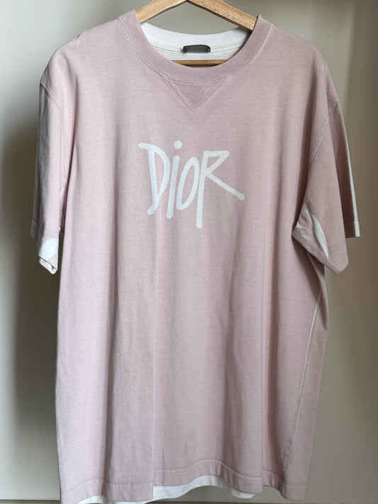 DIOR AND SHAWN STUSSY TSHIRT