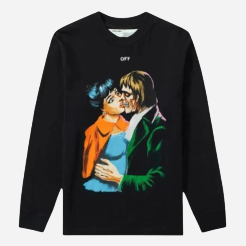 OFF-WHITE THE KISS BACK SLEEVE