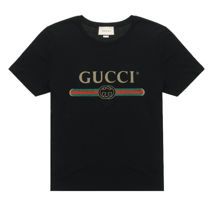 OVERSIZE T-SHIRT WITH GUCCI LOGO