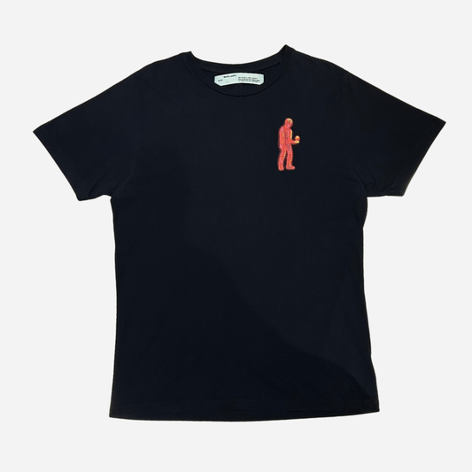 OFF-WHITE HANDS AND PLANET T-SHIRT