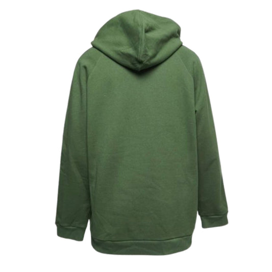 GUCCI GREEN KNIT GG STRIPE DETAIL SLEEVES HOODIE