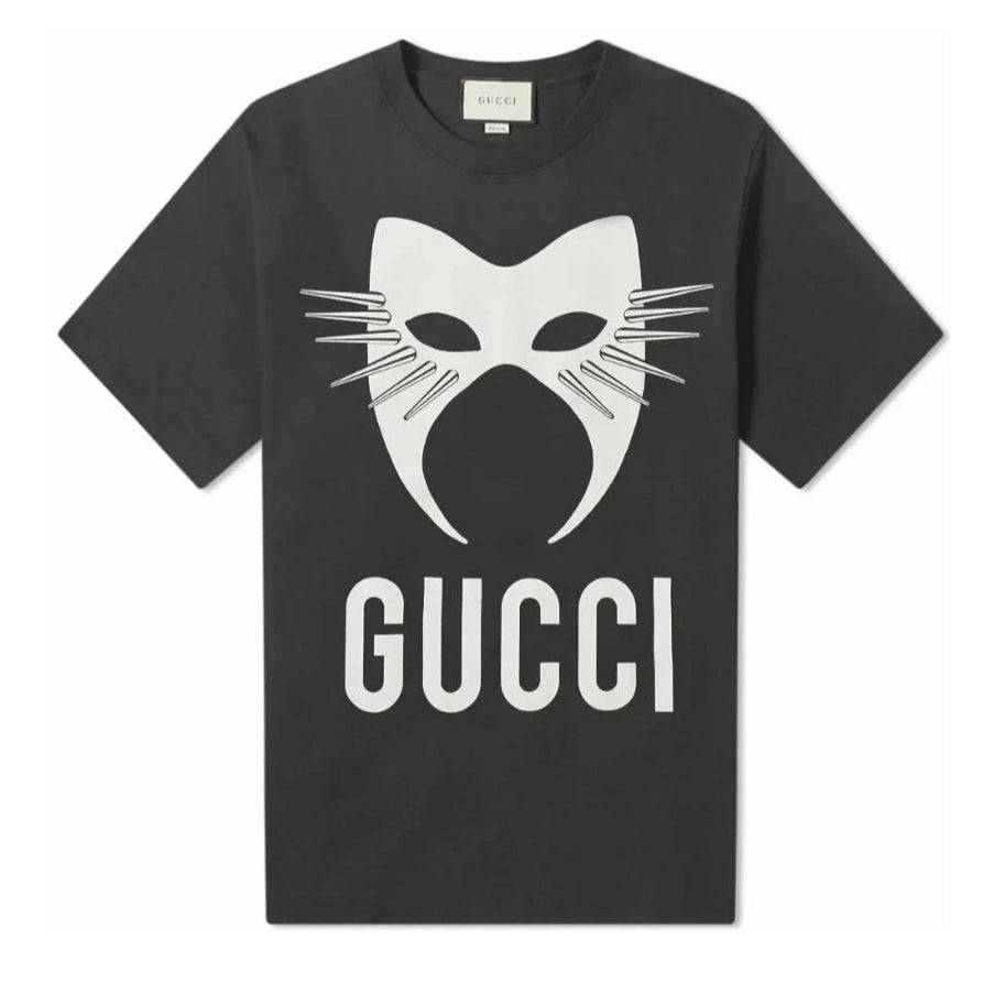 GUCCI BLACK MANIFESTO T-SHIRT