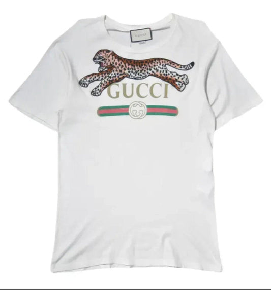 GUCCI BAIGUE LEOPARD T-SHIRT