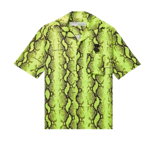 OFF-WHITE SNAKE HOLIDAY SHIRT 'YELLOW'